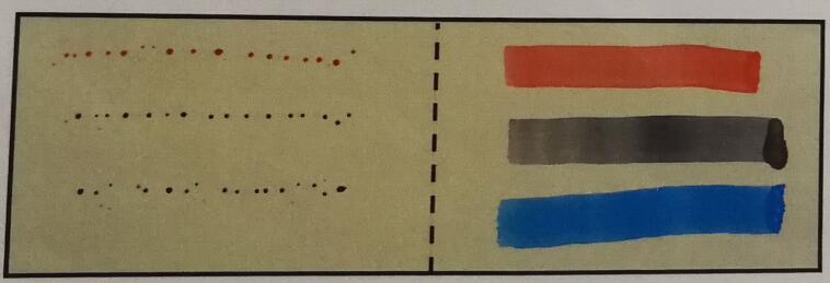 UV硬化防污涂層與一般涂層油性筆粘污測(cè)試 UV硬化防污涂層與一般涂層油性筆粘污測(cè)試